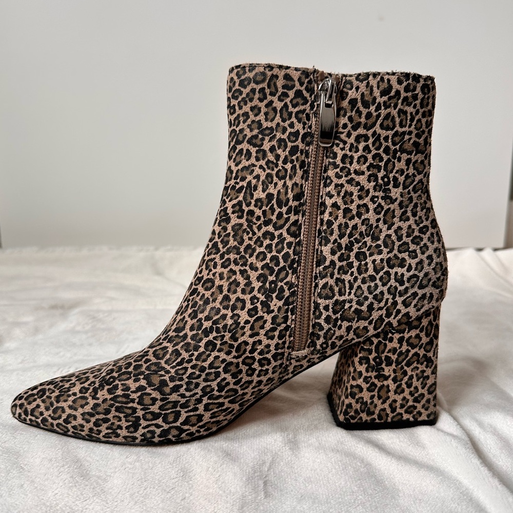Steve Madden Leopard Print Pointed-Toe Bootie - image 3
